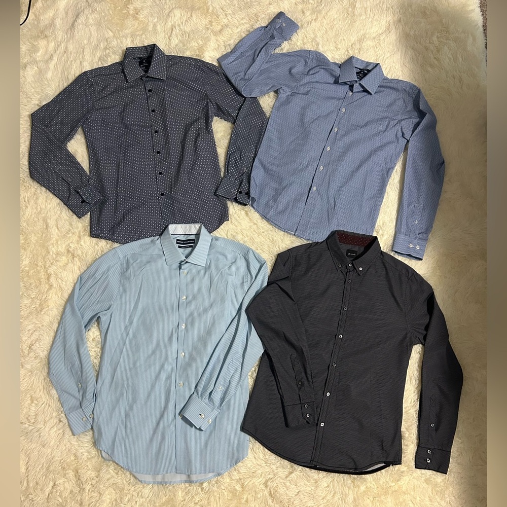 ‼️SOLD‼️ Men’s Bundle size S Dress shirts